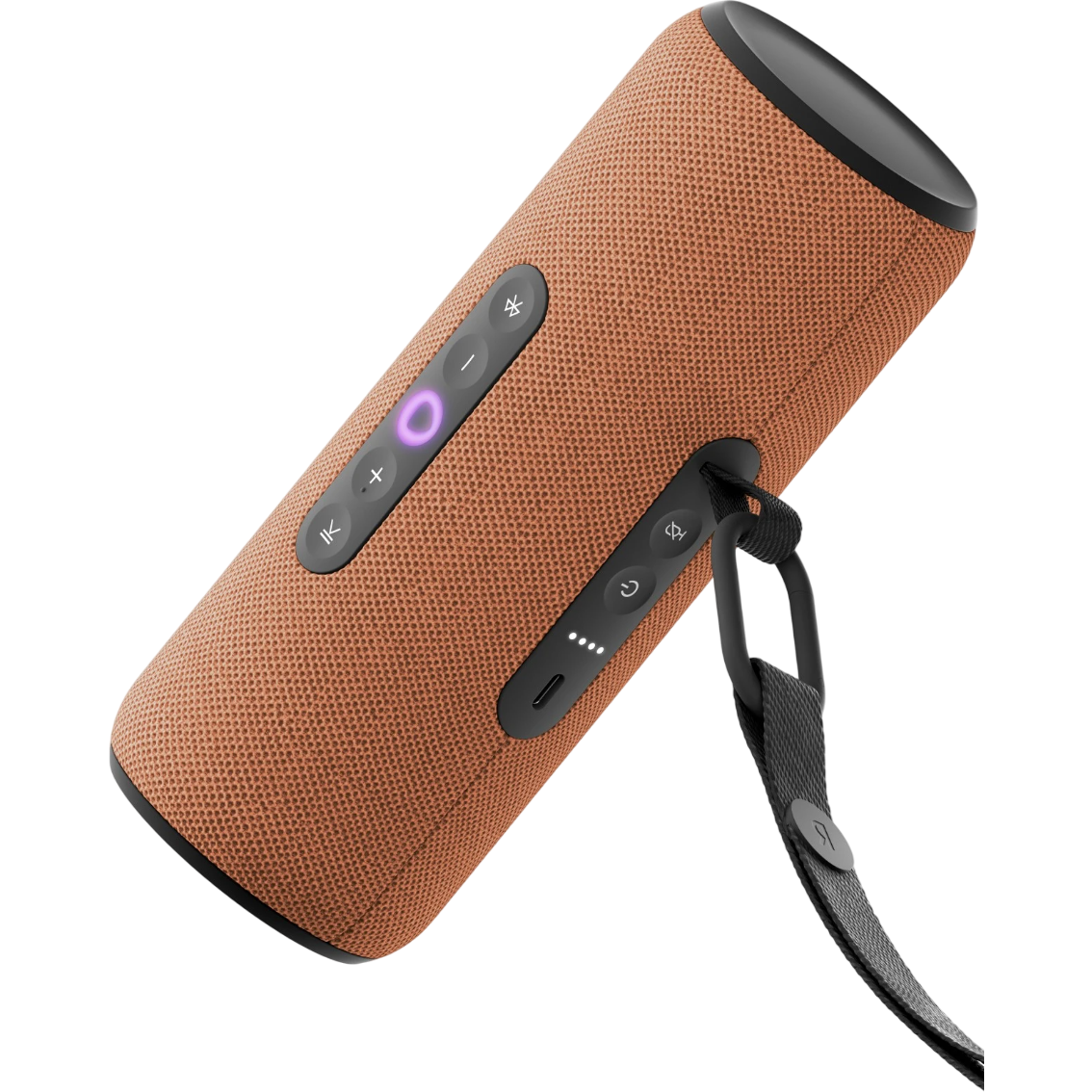 Умная колонка Яндекс Станция Стрит Алиса Оранжевый (YNDX-00030ORG)