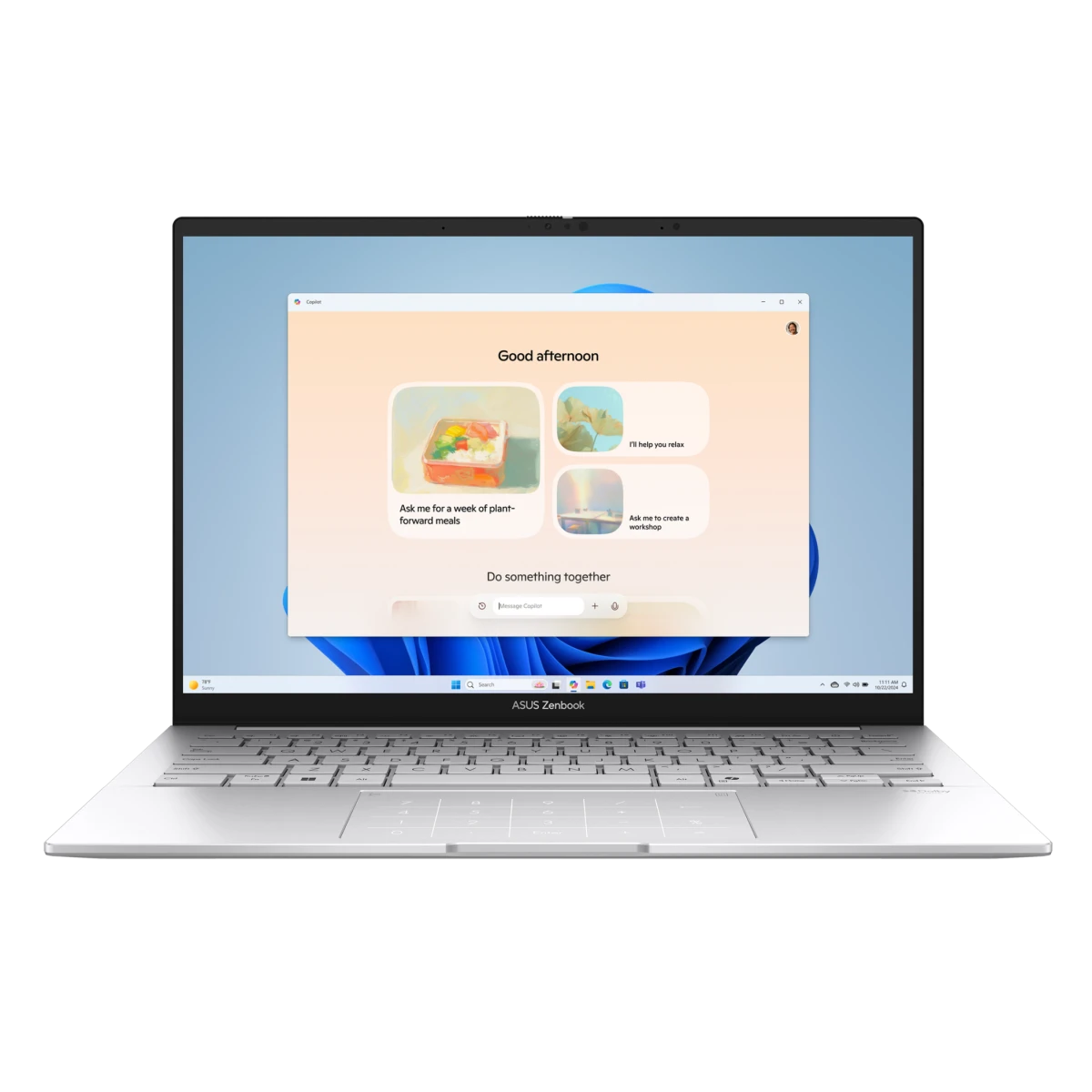 Ноутбук ASUS UX3405CA Zenbook 14 Foggy Silver (PP655) - UX3405CA-PP655