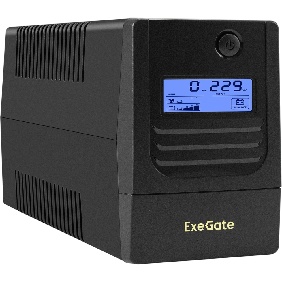 ИБП ExeGate Smart LB-400.LCD.AVR.4C13 - EX299623RUS