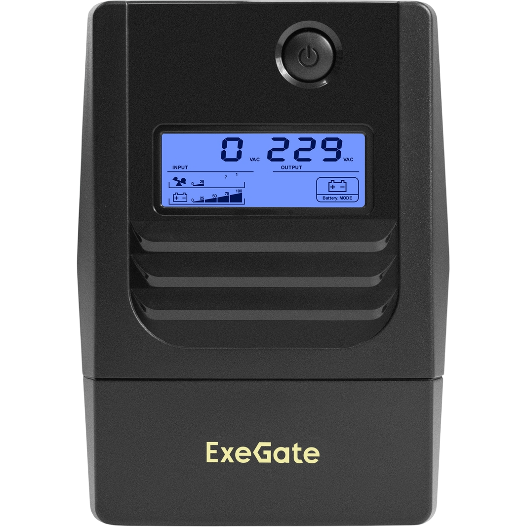ИБП ExeGate Smart LB-400.LCD.AVR.4C13 - EX299623RUS - фото 2
