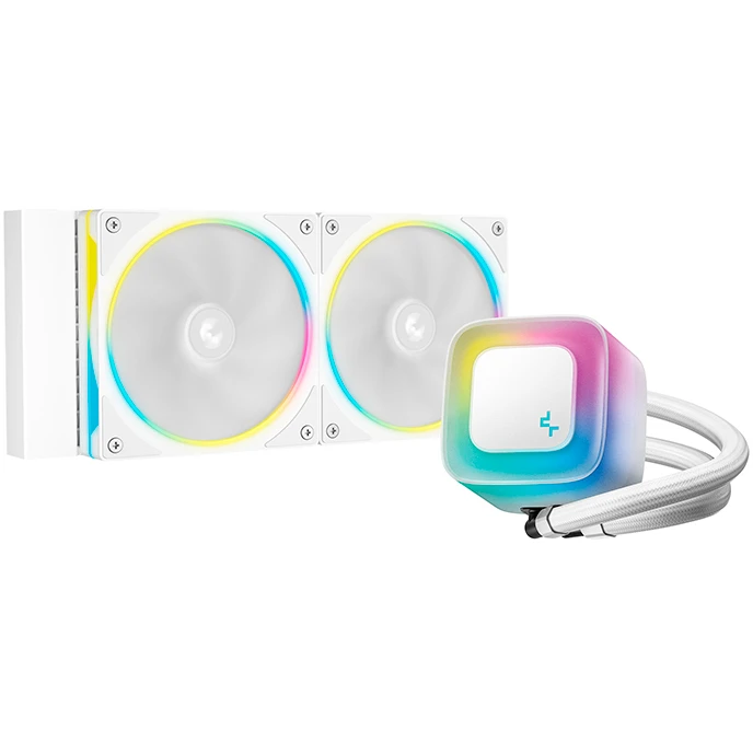 Система жидкостного охлаждения DeepCool LE240 PRO WH - R-LE240PRO-WHAMMC-G-1