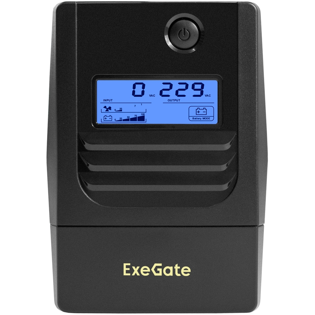 ИБП ExeGate Smart LB-450.LCD.AVR.2SH - EX299633RUS - фото 2