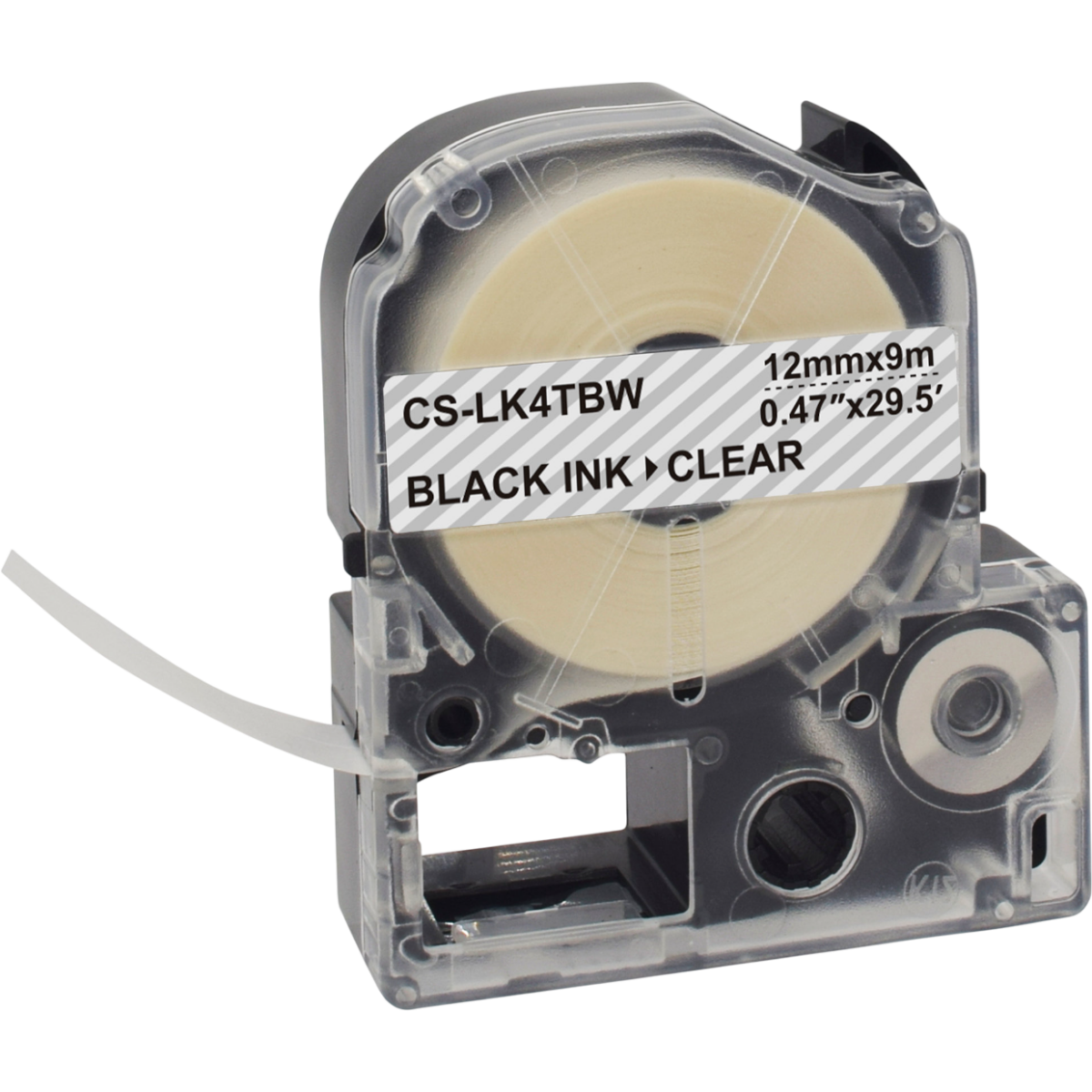 Ленточный картридж Cactus CS-LK4TBW Black - фото 3