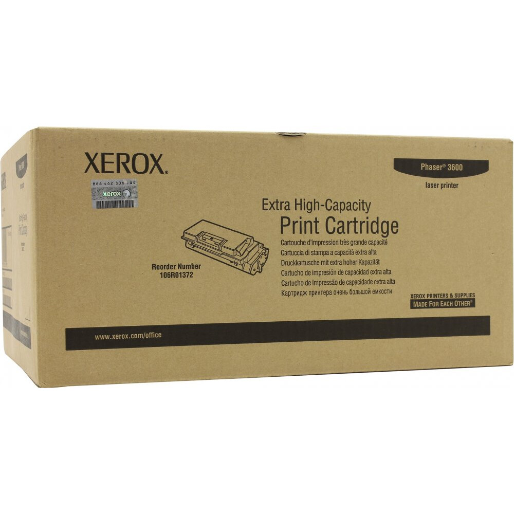 Картридж Xerox 106R01372 Black