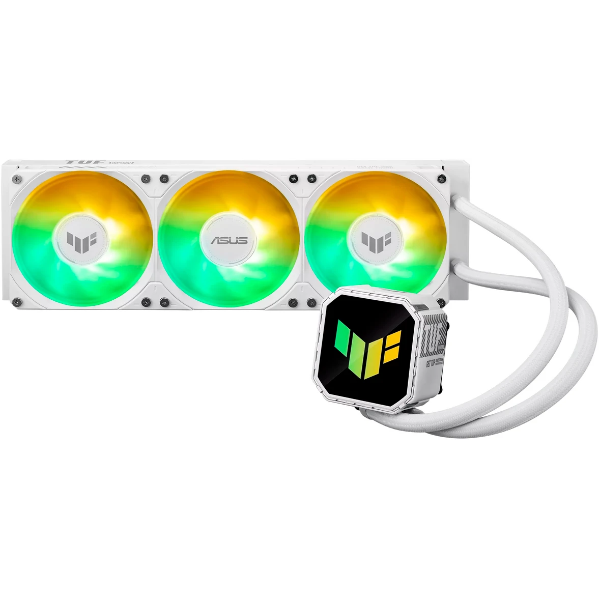 Система жидкостного охлаждения ASUS TUF Gaming LC III 360 ARGB White - 90RC0192-B0EAY0 - фото 2