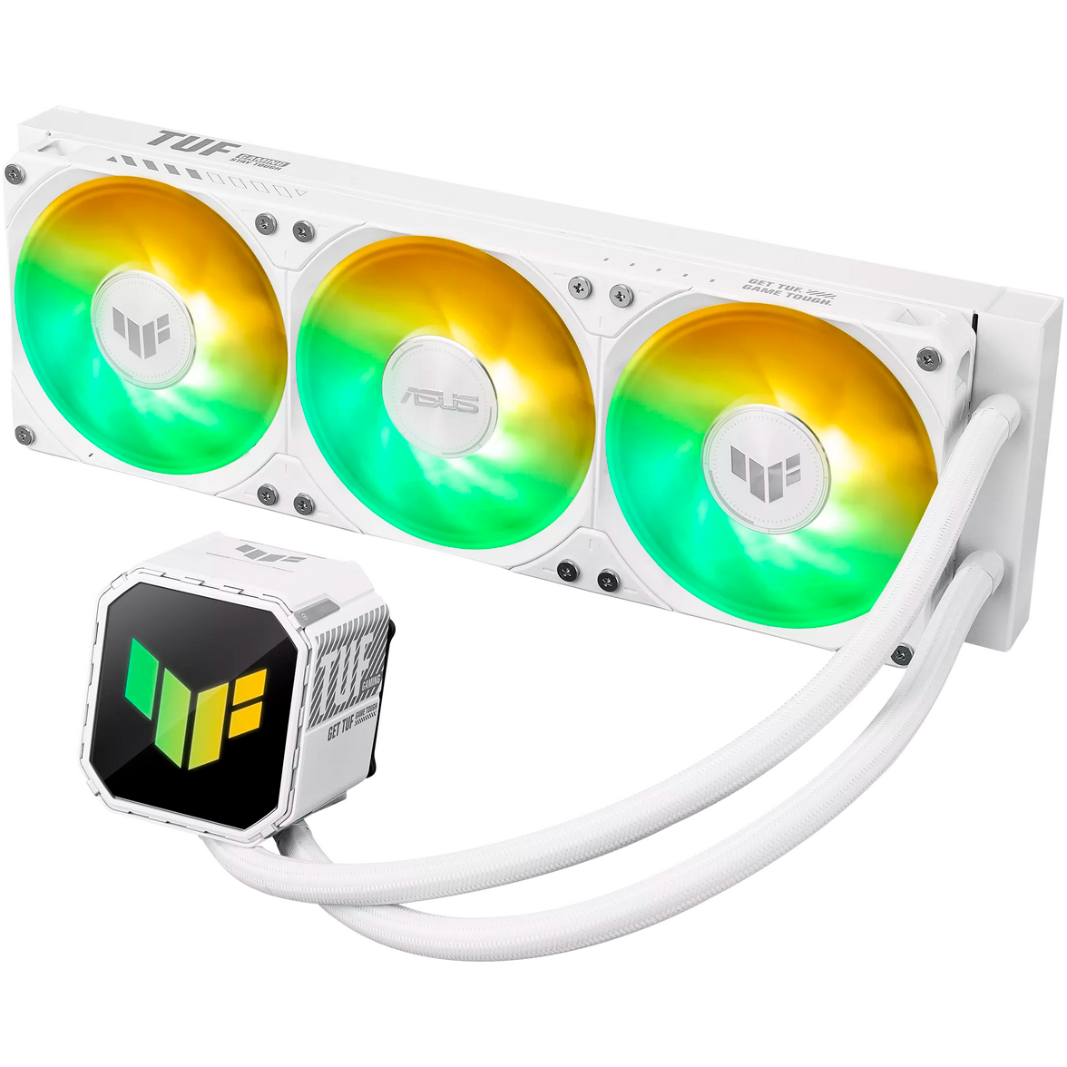 Система жидкостного охлаждения ASUS TUF Gaming LC III 360 ARGB White - 90RC0192-B0EAY0 - фото 3