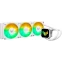 Система жидкостного охлаждения ASUS TUF Gaming LC III 360 ARGB White - 90RC0192-B0EAY0 - фото 4