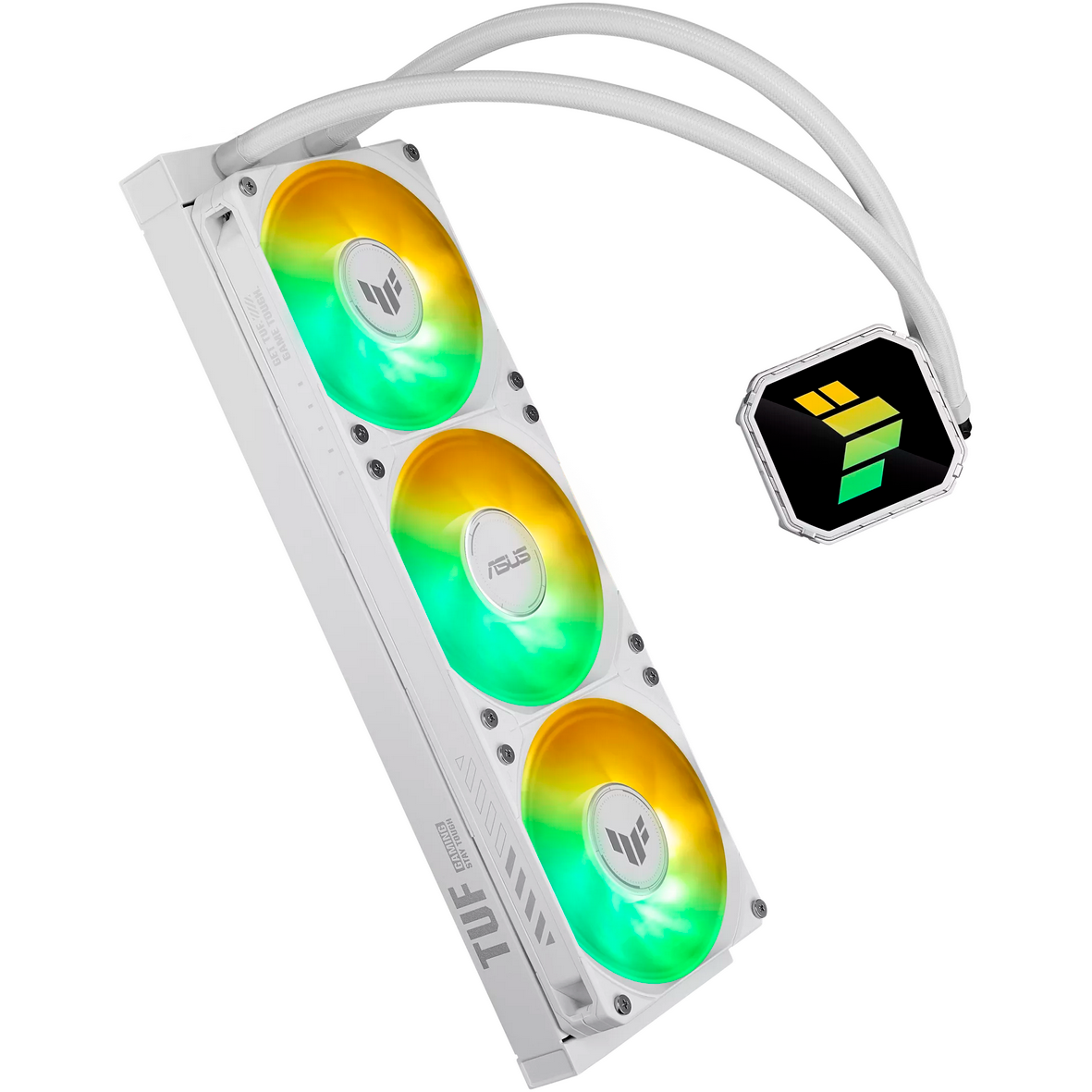 Система жидкостного охлаждения ASUS TUF Gaming LC III 360 ARGB White - 90RC0192-B0EAY0 - фото 5