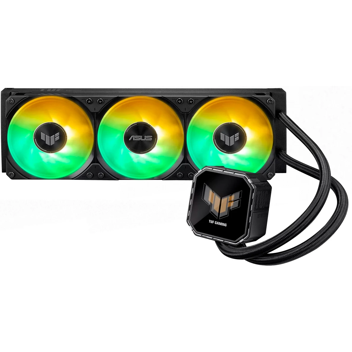 Система жидкостного охлаждения ASUS TUF Gaming LC III 360 ARGB LCD Black - 90RC01A1-B0EAY0 - фото 3