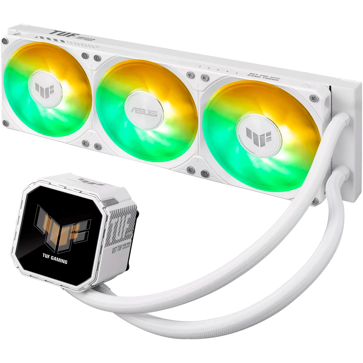 Система жидкостного охлаждения ASUS TUF Gaming LC III 360 ARGB LCD White - 90RC01A2-B0EAY0 - фото 2