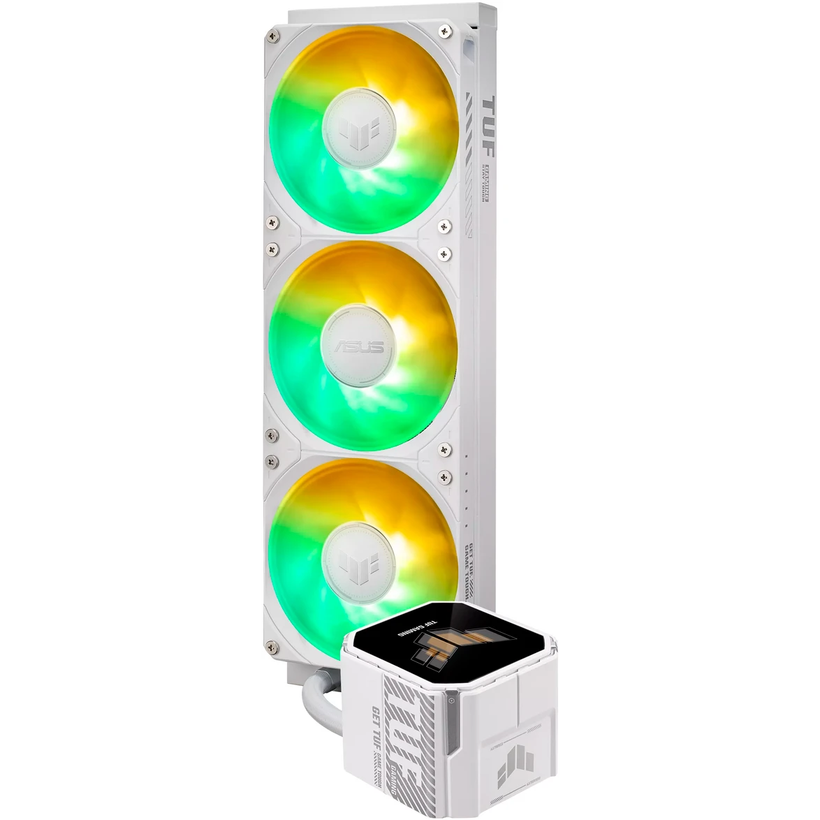 Система жидкостного охлаждения ASUS TUF Gaming LC III 360 ARGB LCD White - 90RC01A2-B0EAY0 - фото 4