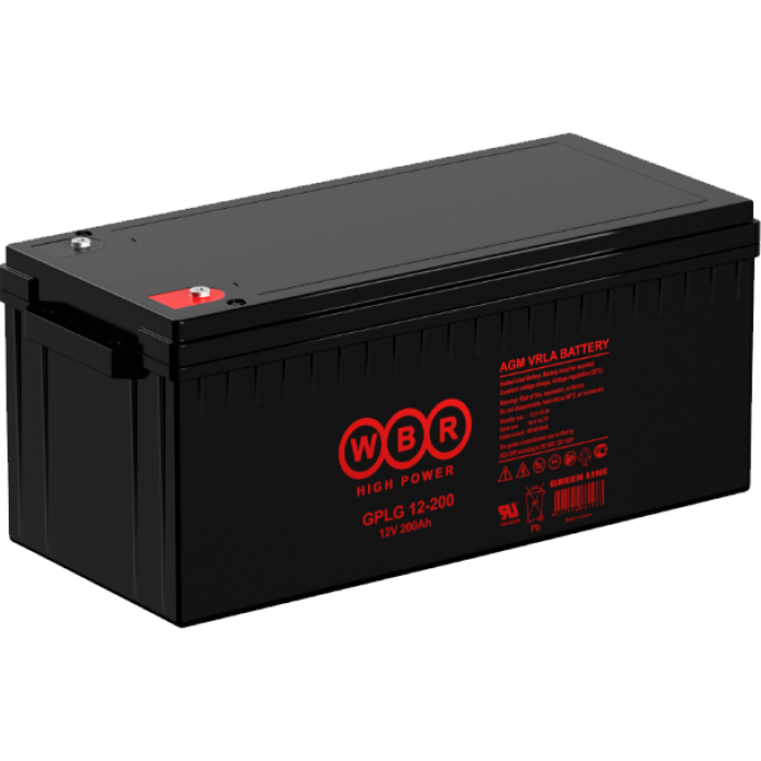 Аккумуляторная батарея WBR GPLG12-200