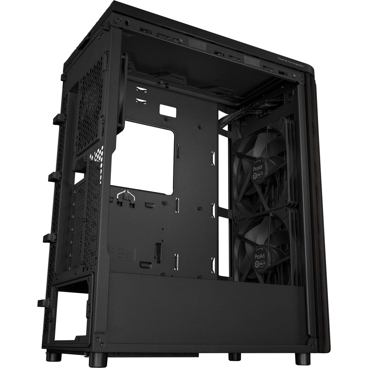 Корпус ASUS ProArt PA401 Wood Edition Tempered Glass Panel Black - 90DC00M0-B39000 - фото 10