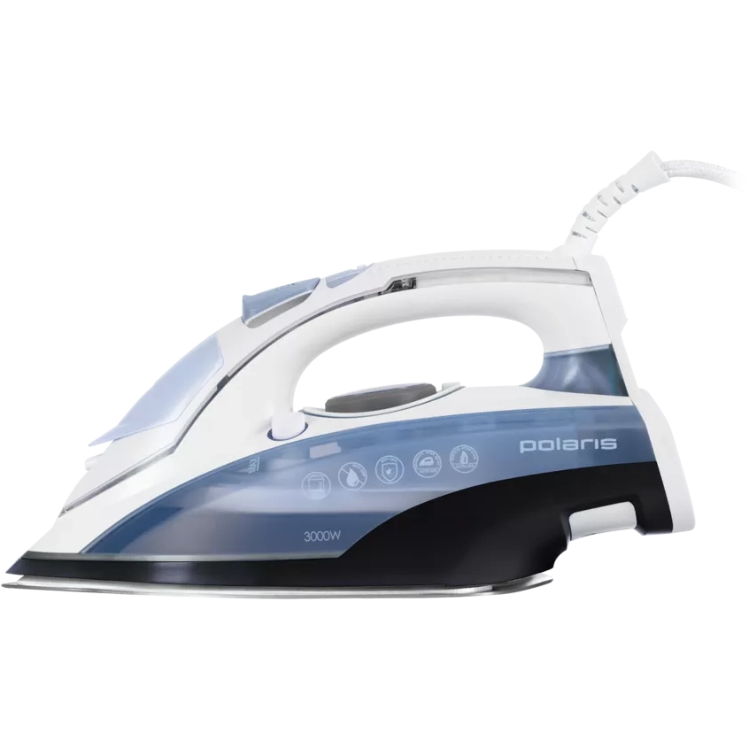 Утюг Polaris PIR 3074 SG AA 3M White/Cyan - фото 2