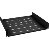 Полка для шкафа/стойки Cabeus SH-J017-2U-400-BK