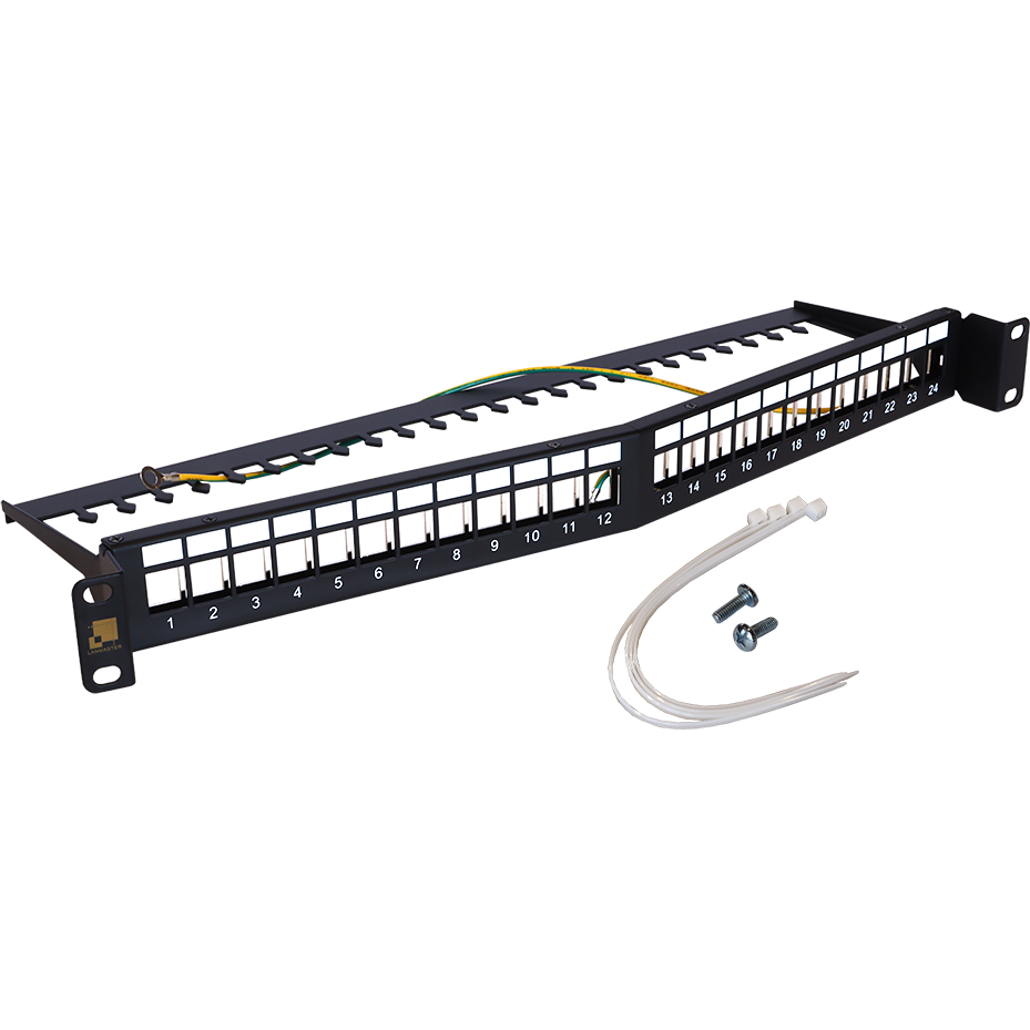 Патч-панель Lanmaster LAN-PPAR24OK-STP