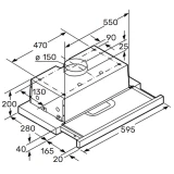 Вытяжка Kuppersberg SLIMHIT 60 W