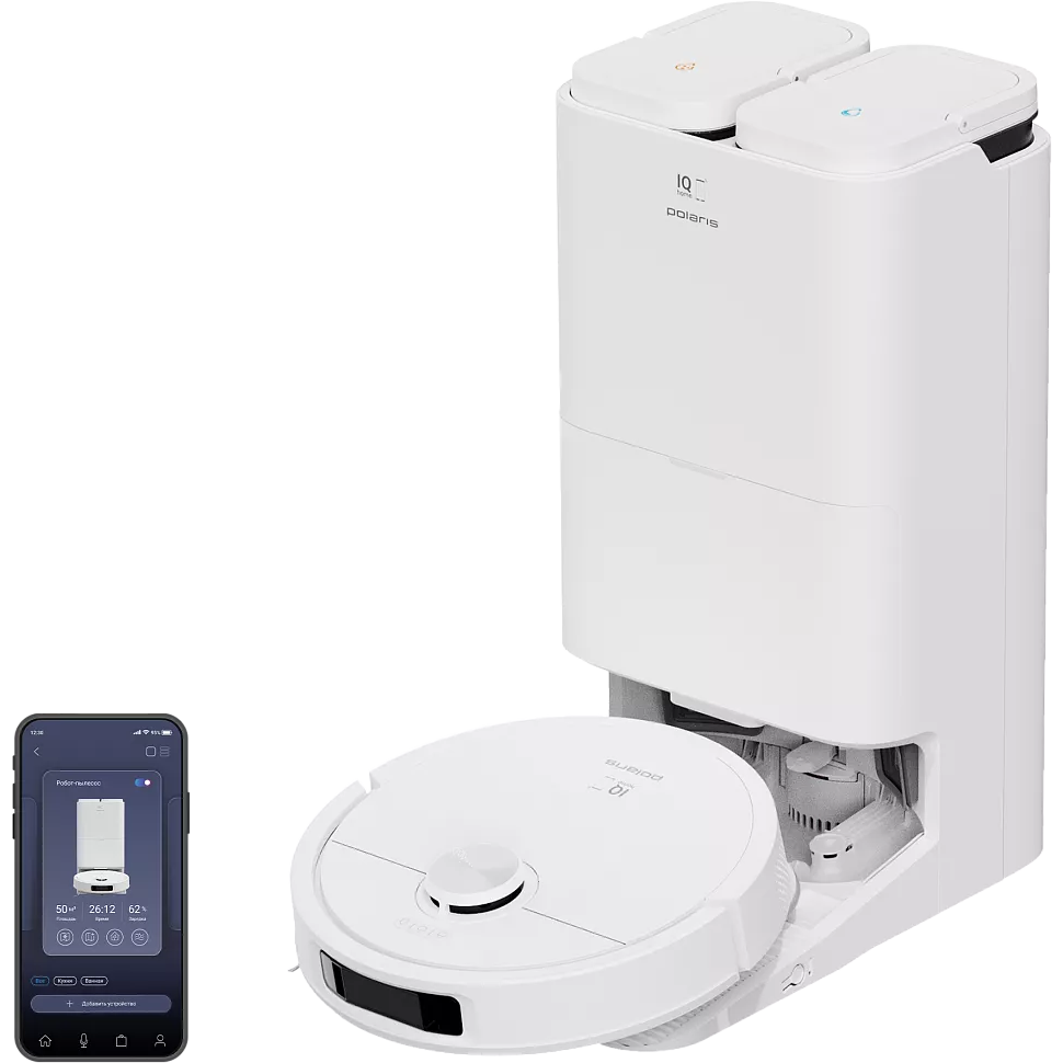 Робот-пылесос Polaris PVCRAC 7790 White