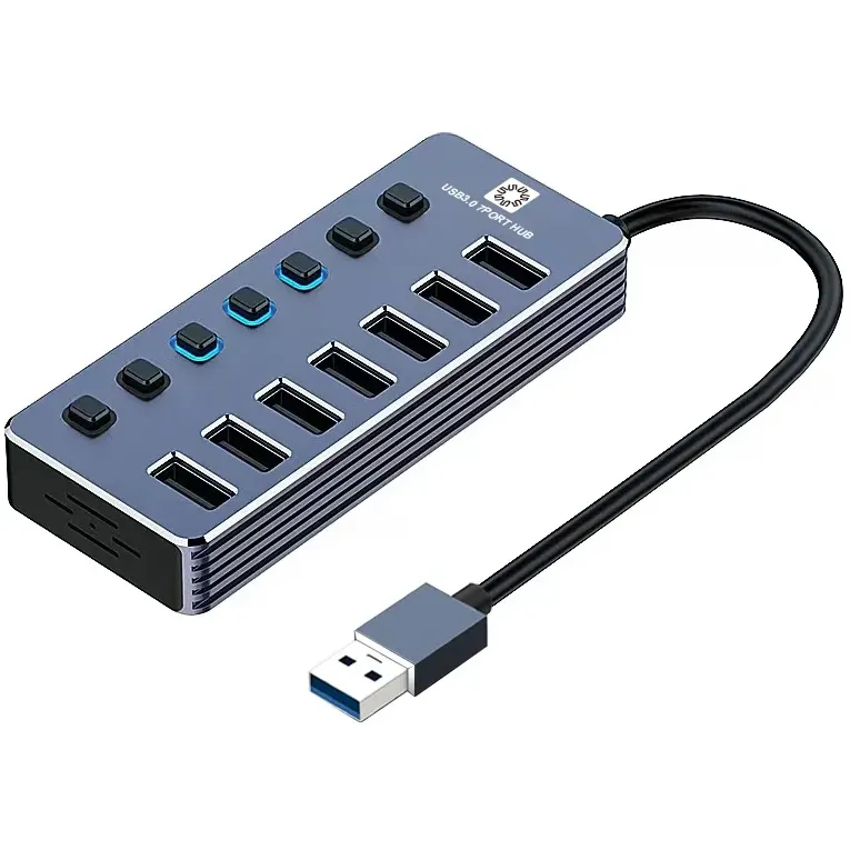 USB-концентратор 5bites HB37-317SL Silver