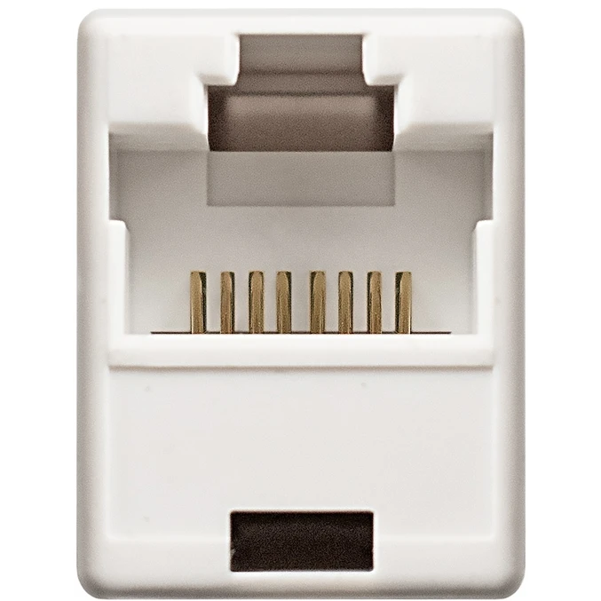 Проходной адаптер ExeGate CP45-C5 RJ45-RJ45, 100 шт. - EX297177RUS - фото 2