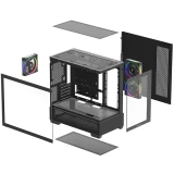 Корпус DeepCool CG380 3F Black