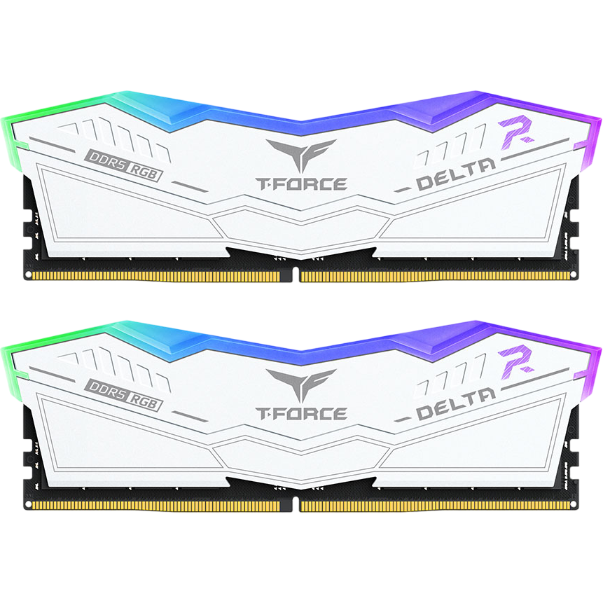 Оперативная память 32Gb DDR5 6000MHz Team T-Force Delta RGB (FF4D532G6000HC38JDC01) (2x16Gb KIT)