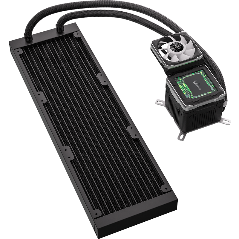 Система жидкостного охлаждения Formula Cryo Wing Digi 360 ARGB Black - Cryo Wing Digi 360 BK - фото 7