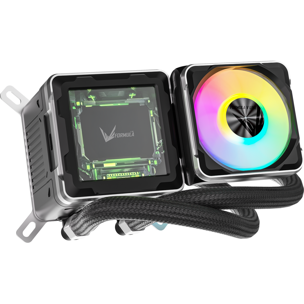 Система жидкостного охлаждения Formula Cryo Wing Digi 360 ARGB Black - Cryo Wing Digi 360 BK - фото 8