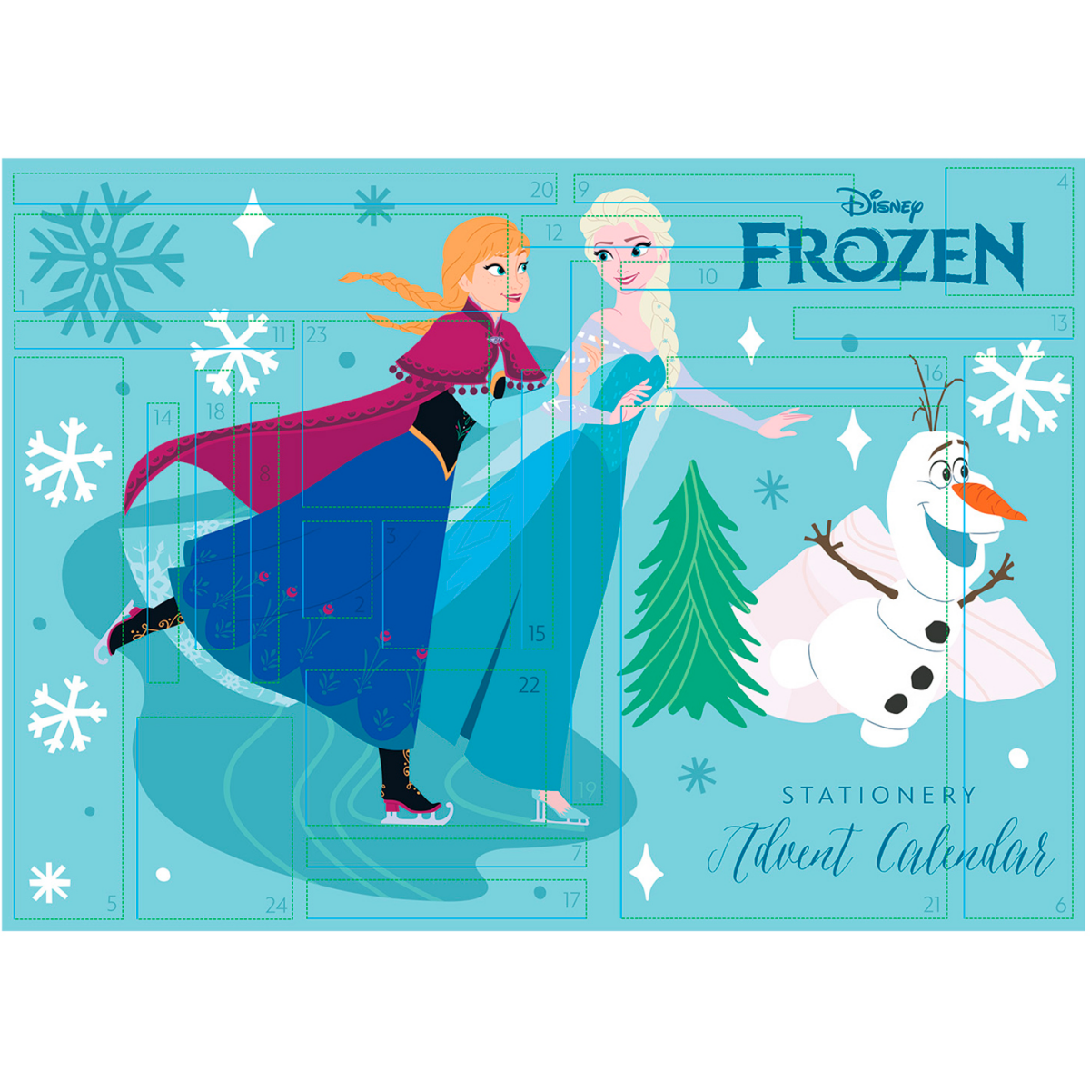 Адвент-календарь Pyramid International Disney Frozen - 5063457049324