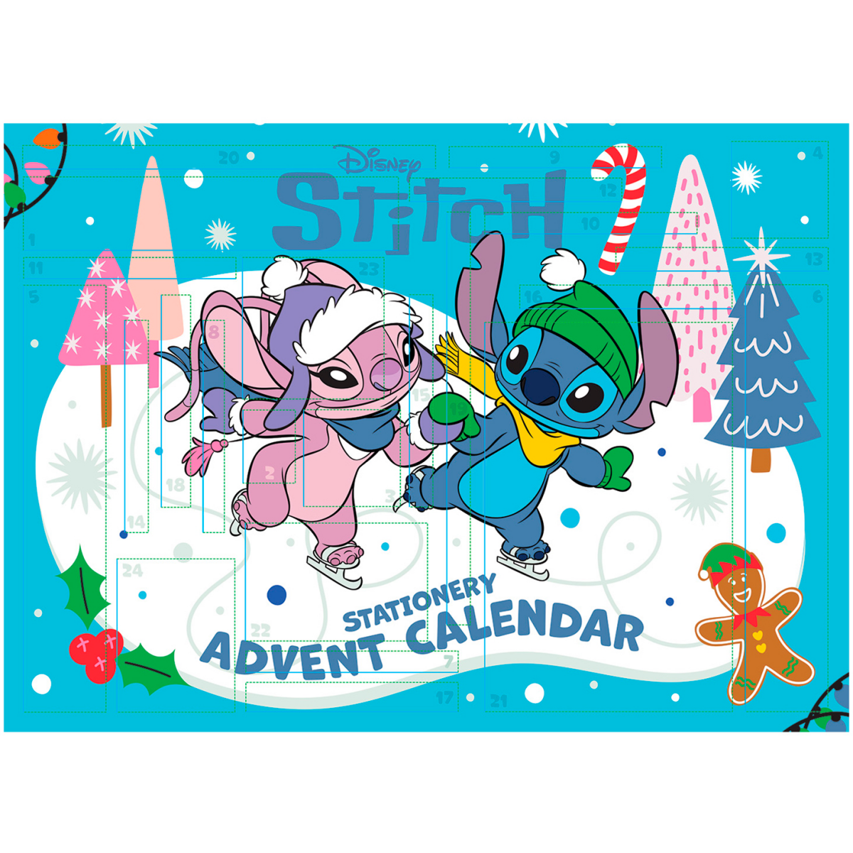 Адвент-календарь Pyramid International Disney Stitch - 5063457049348