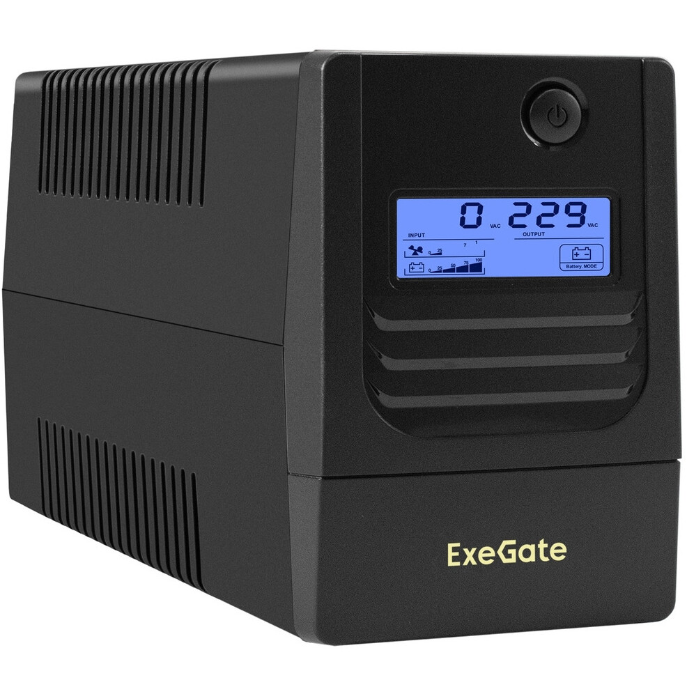 ИБП ExeGate Smart LB-400.LCD.AVR.2SH