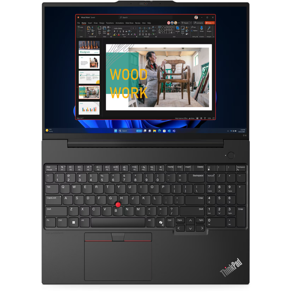 Ноутбук Lenovo ThinkPad E16 Gen 2 (Intel) (21MAS04600-NoOS) - фото 6