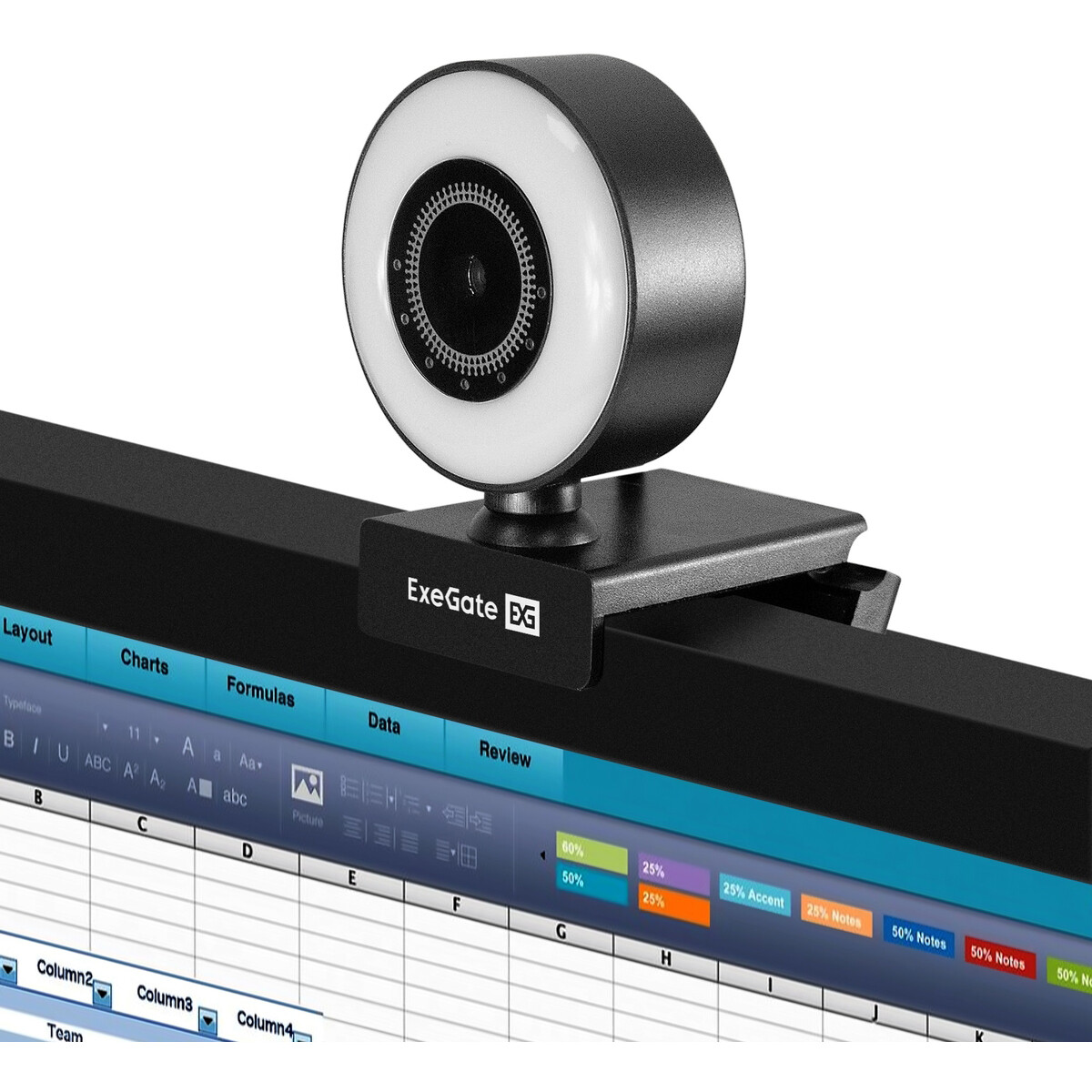 Веб-камера ExeGate eStudio EW-721 2K AF - EX299464RUS - фото 4