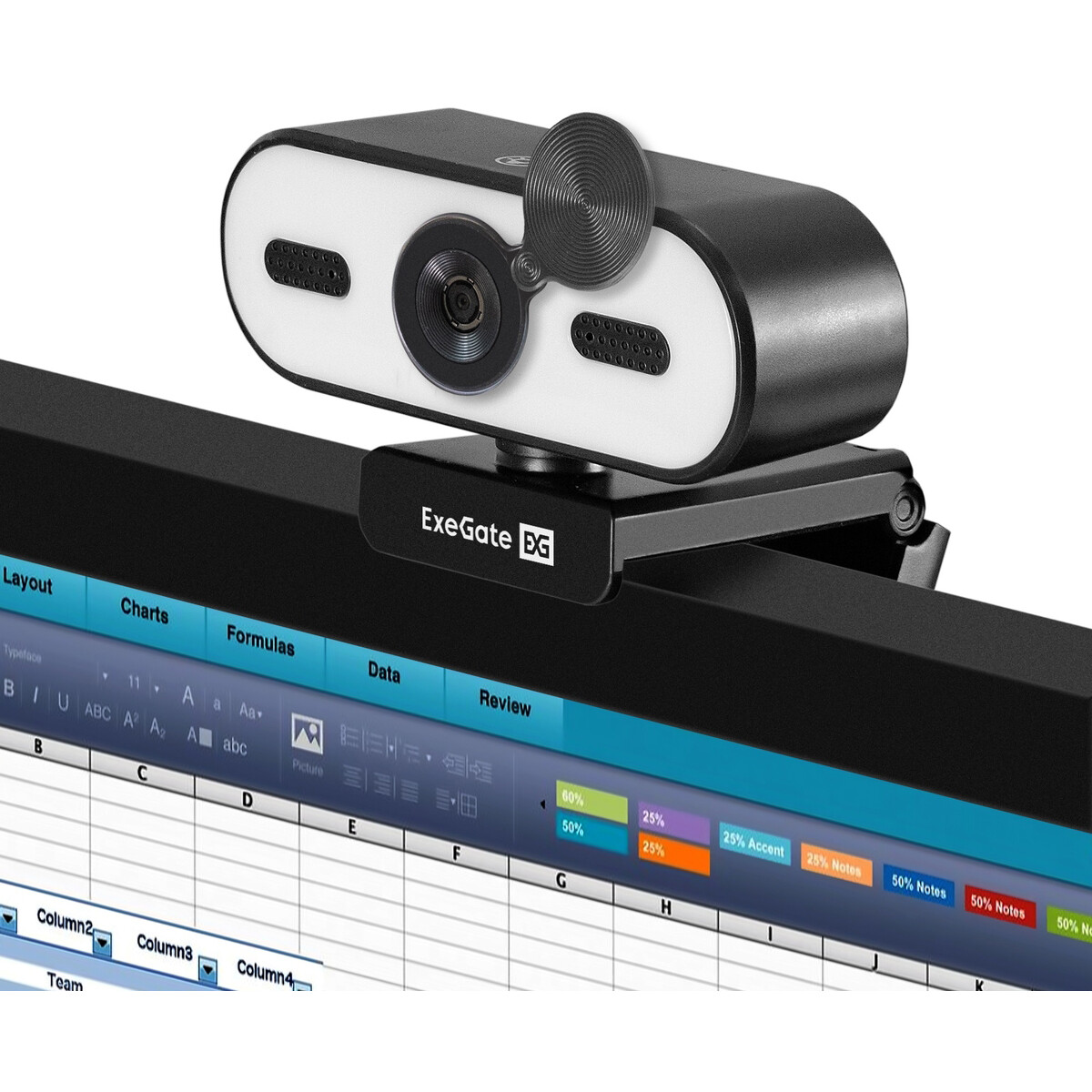 Веб-камера ExeGate eStudio EW-722 2K AF - EX299465RUS - фото 5