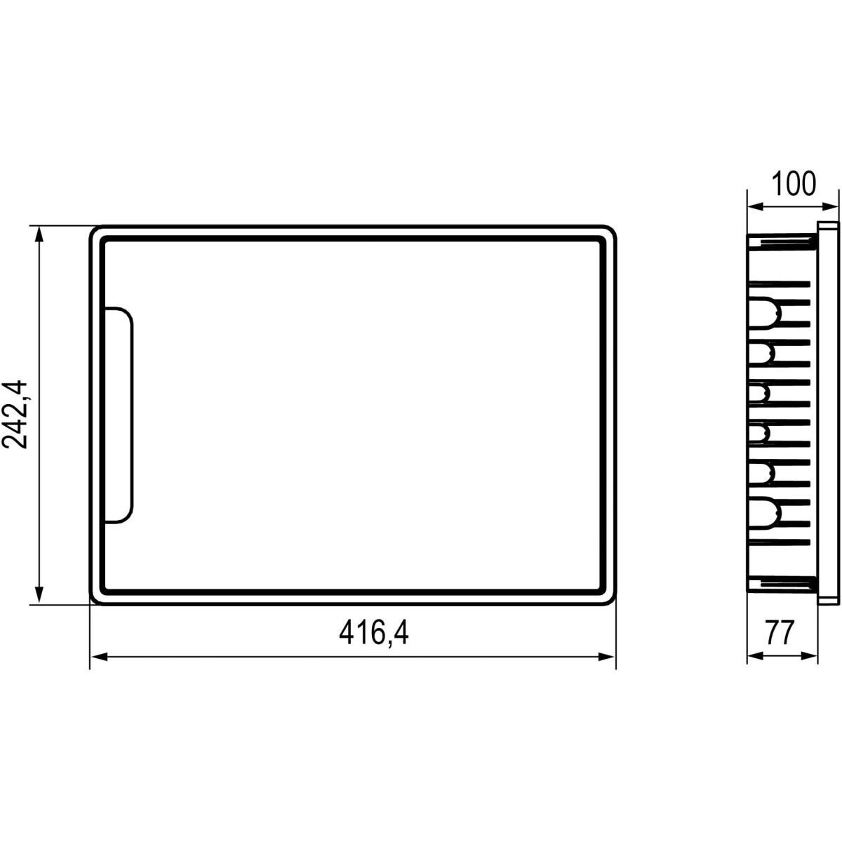 Распределительный щит DKC FRAME ЩРв-П-18 - F18B1WD - фото 5