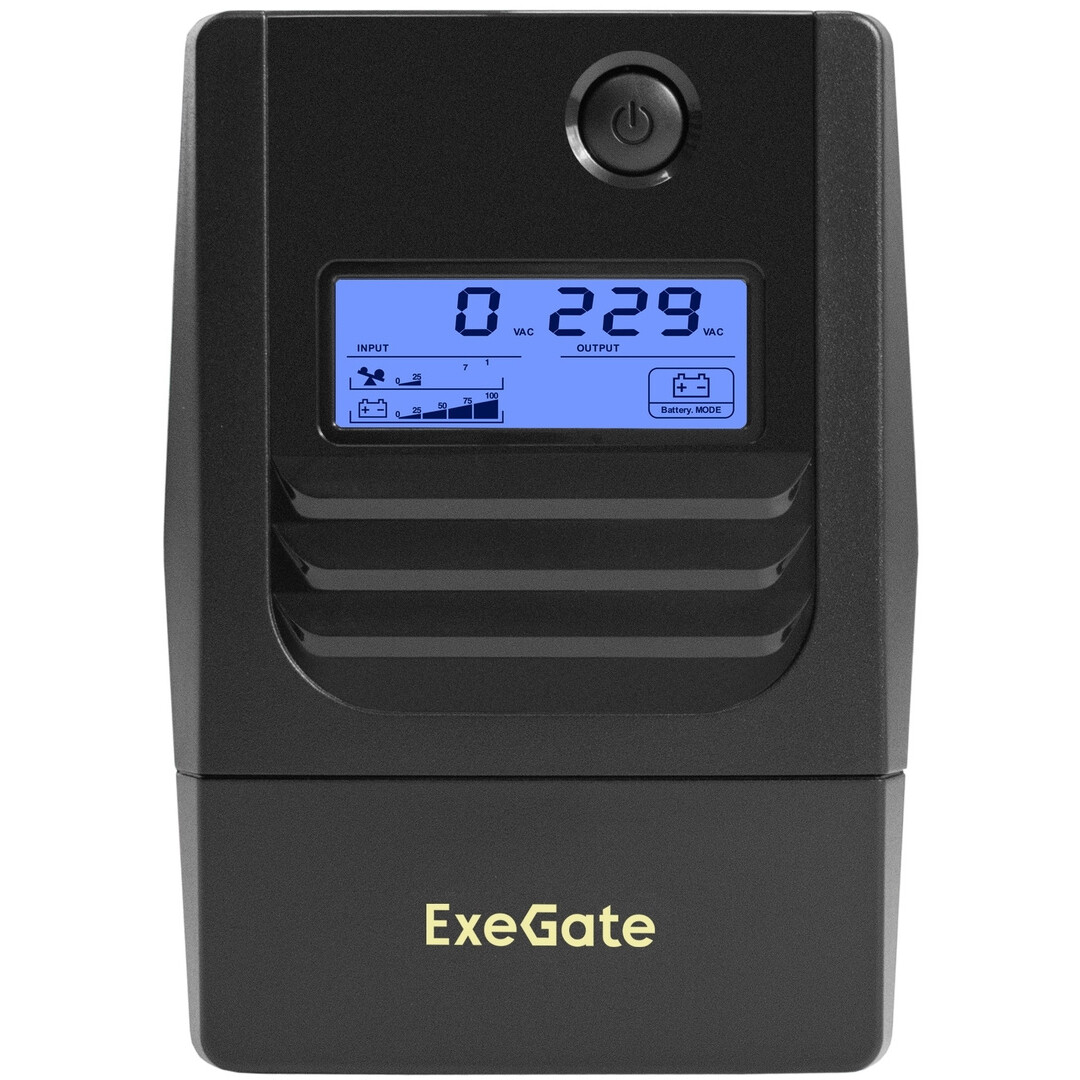 ИБП ExeGate Smart LB-500.LCD.AVR.2SH.USB - EX299495RUS - фото 2