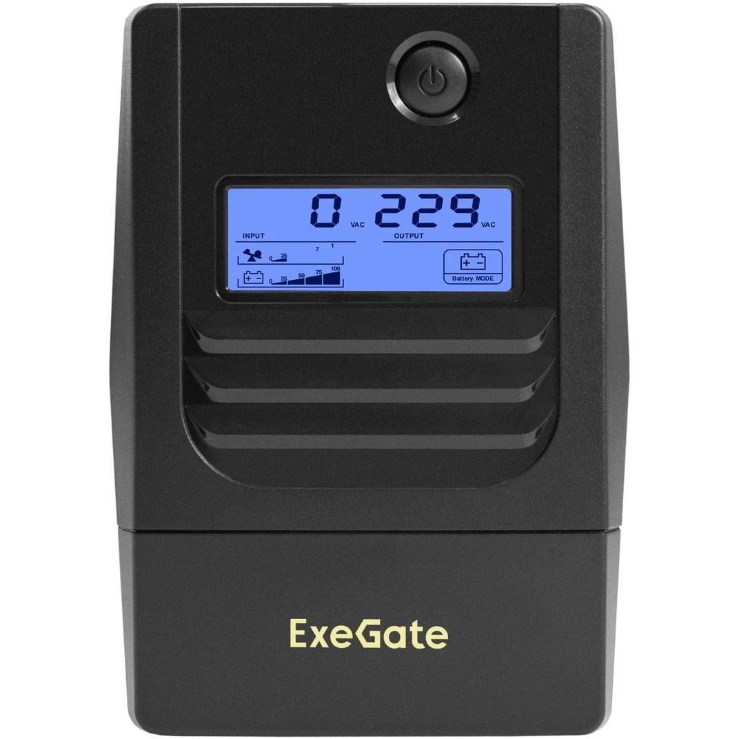 ИБП ExeGate Smart LB-850.LCD.AVR.4C13 - EX299500RUS - фото 2