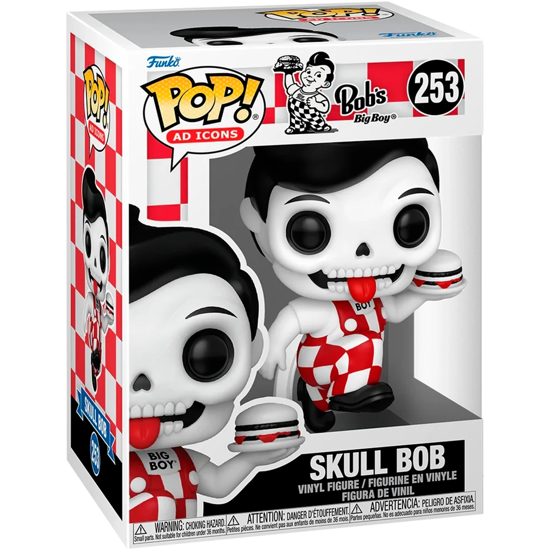 Фигурка Funko POP! AD Icons Bob's Big Boy Skull Bob (253) - 86211 - фото 2