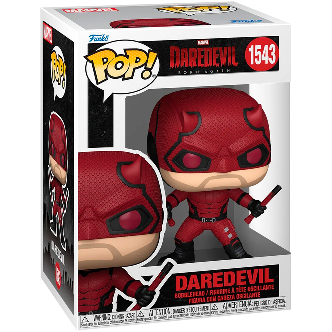 Фигурка Funko POP! Bobble Marvel Daredevil Born Again Daredevil (1543) - 75861 - фото 2