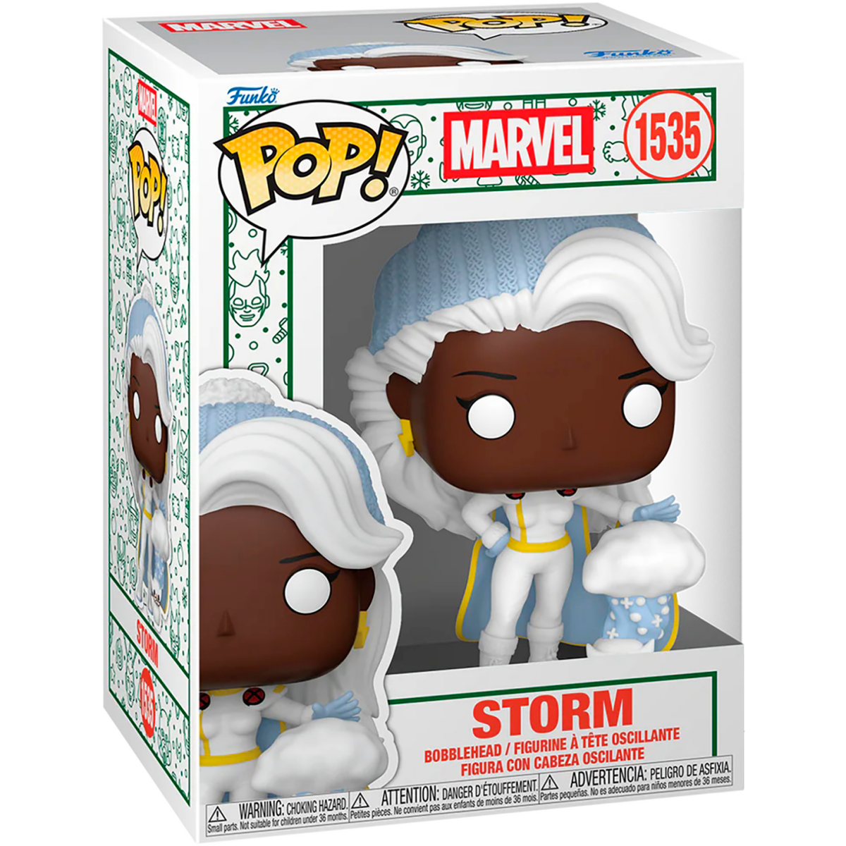 Фигурка Funko POP! Bobble Marvel Holiday Storm with Snowman (1535) - 86091 - фото 2