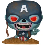 Фигурка Funko POP! Bobble Marvel Zombies Zombie Captain America (1554) (86650)