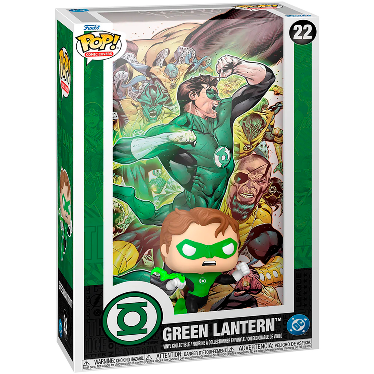 Фигурка Funko POP! Comic Covers Hal Jordan and The Green Lantern Corps №6 (22) - 86217 - фото 2