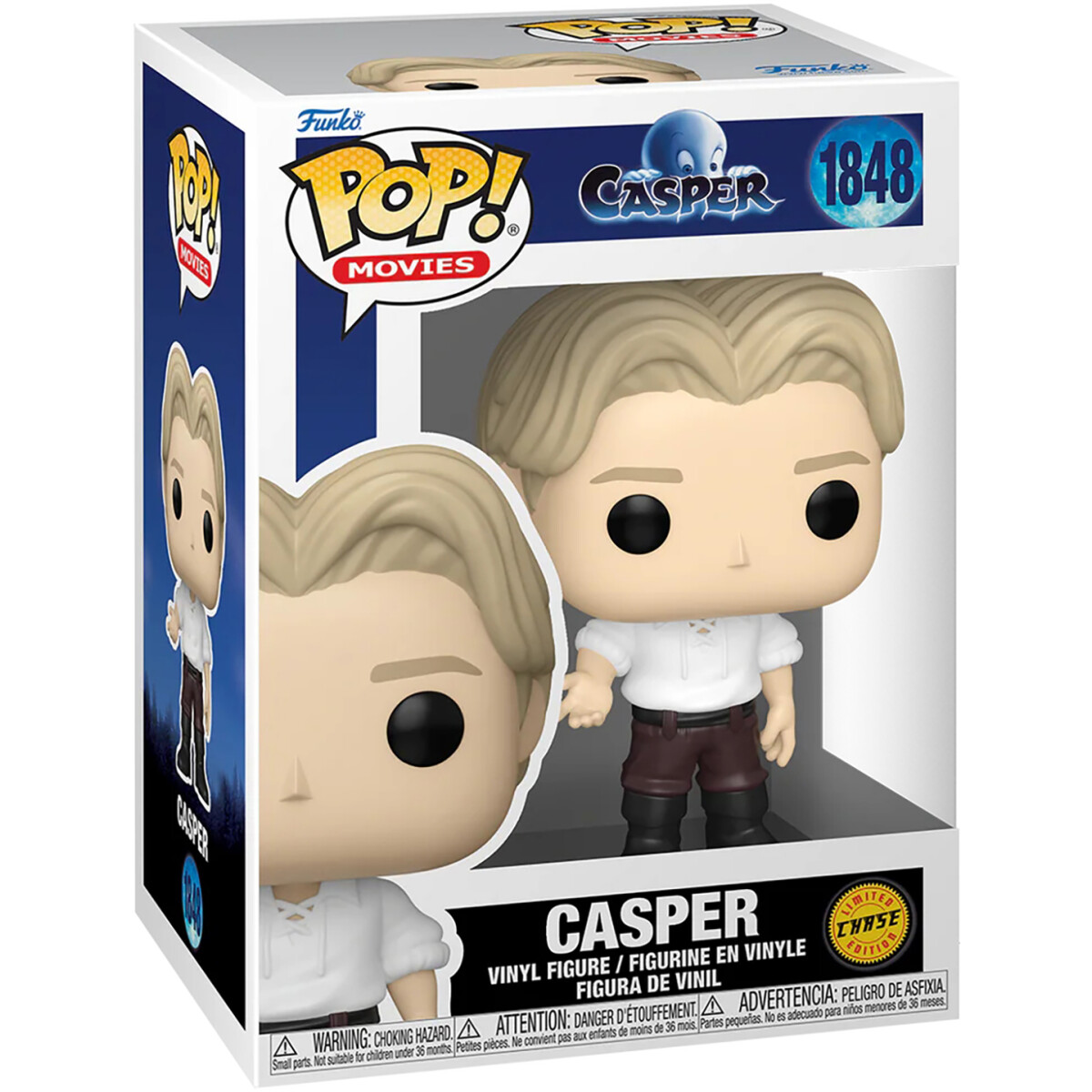 Фигурка Funko POP! Movies Casper 30th Anniversary Casper w/Chase (1848) - 86336 - фото 4