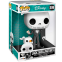 Фигурка Funko POP! Disney TNBC Jack Skellington with Zero 10" (809) - 49006/25491244 - фото 2