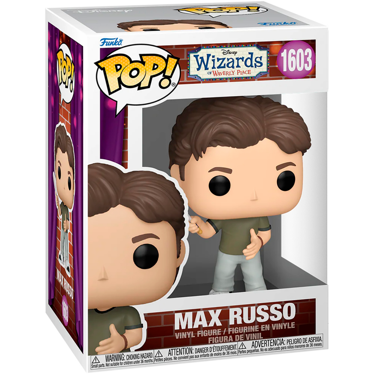 Фигурка Funko POP! Disney Wizards of Waverly Place Max Russo (1603) - 86848 - фото 2