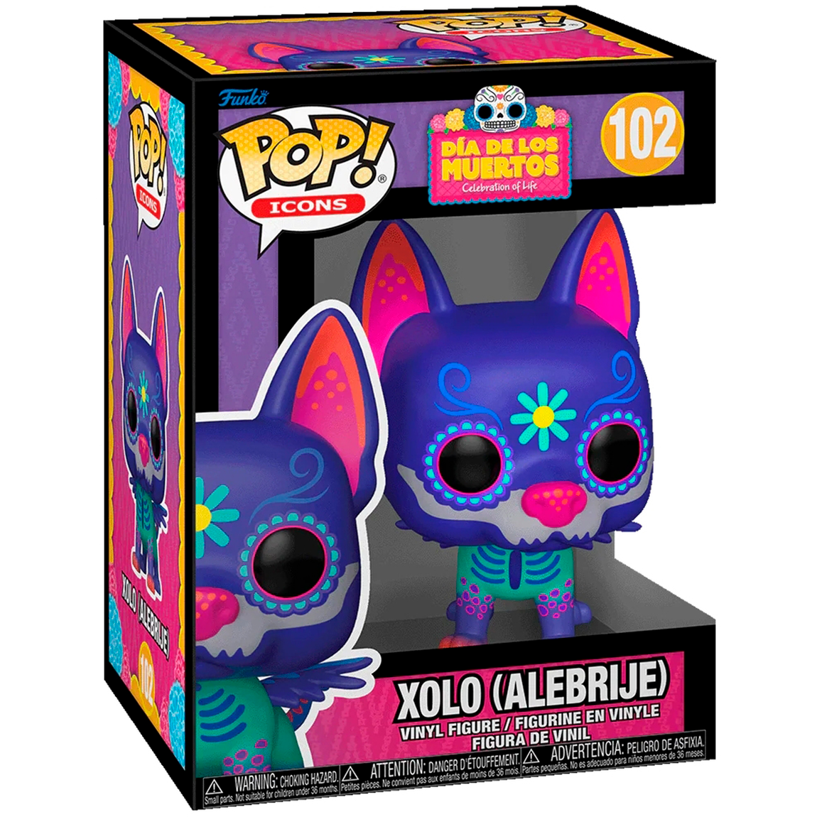Фигурка Funko POP! Icons Dia De Los Muertos Xolo (Alebrije) (102) - 86576 - фото 2