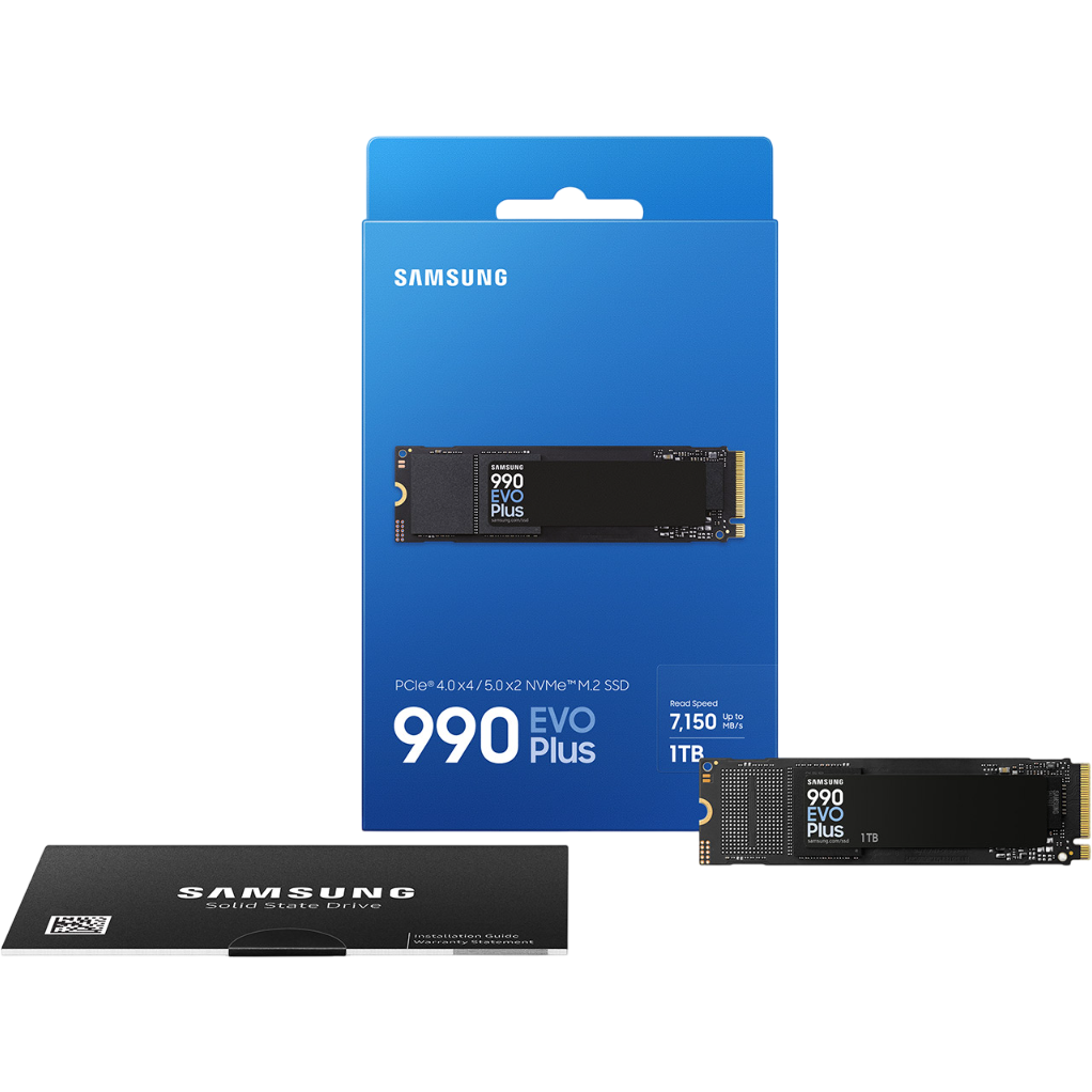 Накопитель SSD 1Tb Samsung 990 EVO Plus (MZ-V9S1T0B/AM) - фото 4