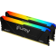Оперативная память 16Gb DDR4 3200MHz Kingston Fury Beast RGB (KF432C16BB2AK2/16WP) (2x8Gb KIT)