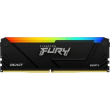 Оперативная память 16Gb DDR4 3200MHz Kingston Fury Beast RGB (KF432C16BB12A/16WP)