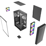 Корпус Powercase Mistral EA20 Black (CMAEA20-L4)